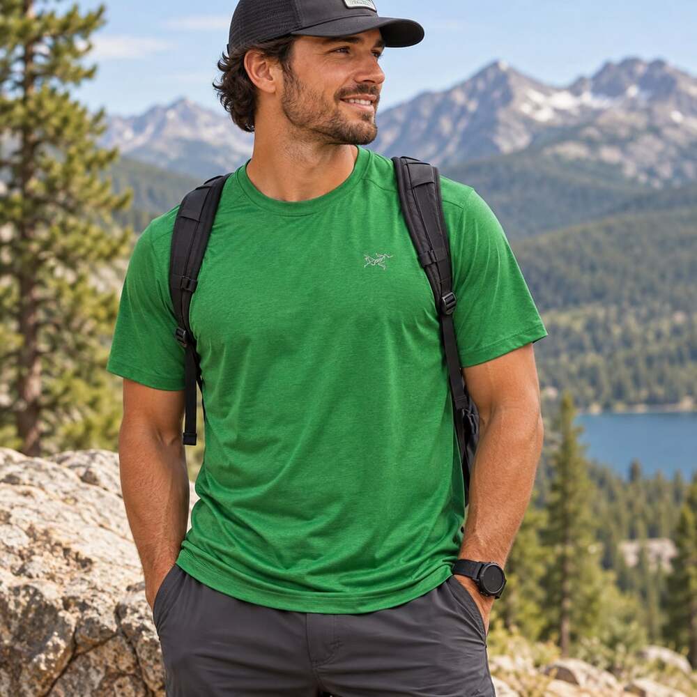 Arc'Teryx Short Sleeve Tech T-Shirt Size L Athletic Top Outdoors Gorpcore
